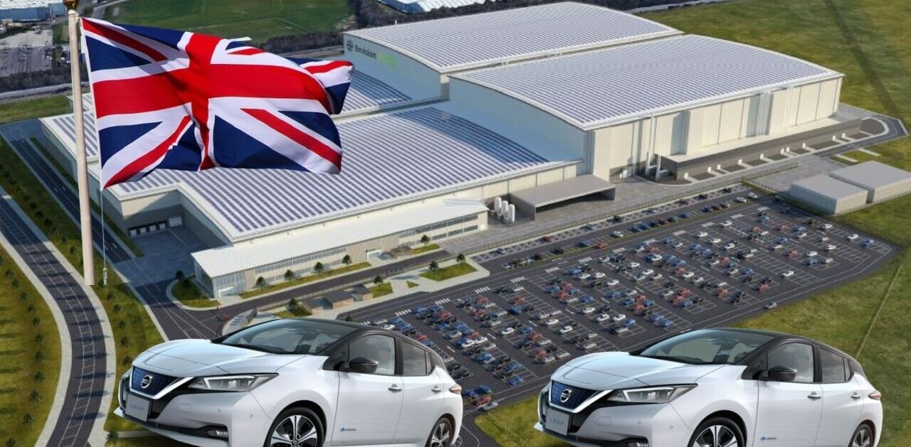 UK to get its first battery gigafactory as part of Nissan’s $1.4B investment plan