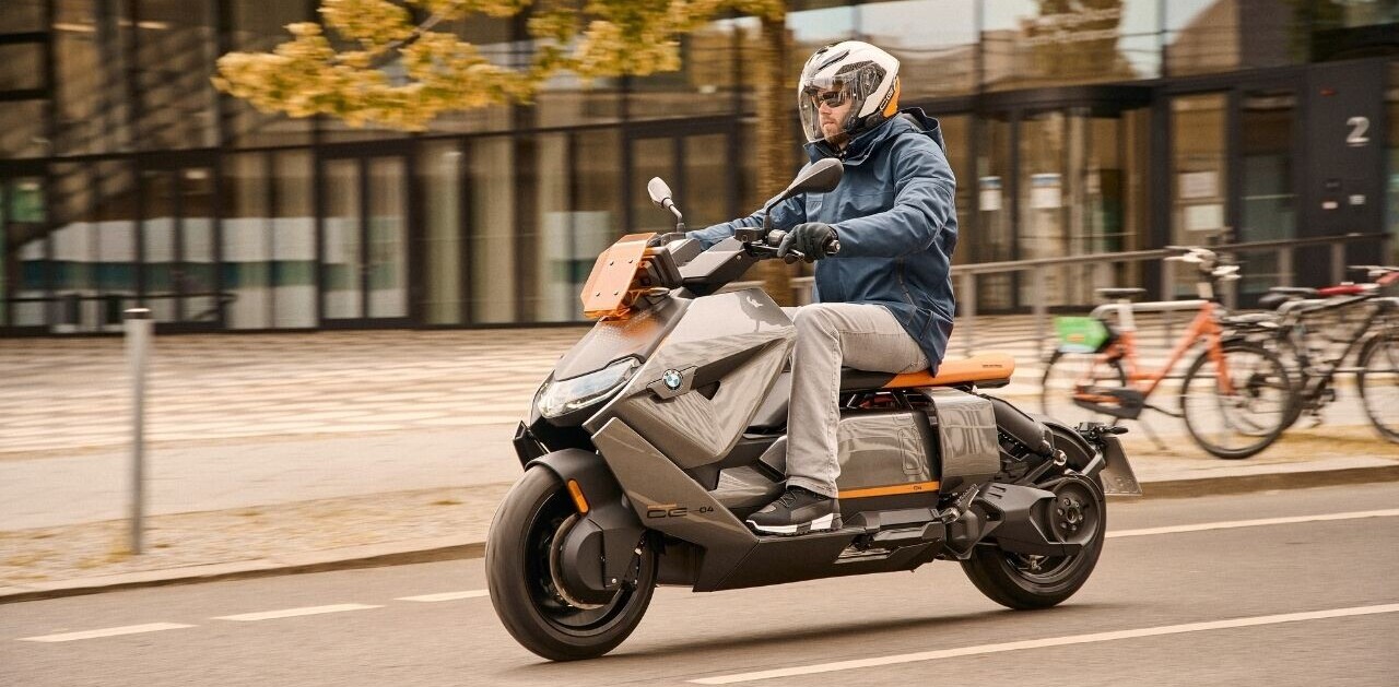 Feast your eyes upon BMW’s new electric scooter