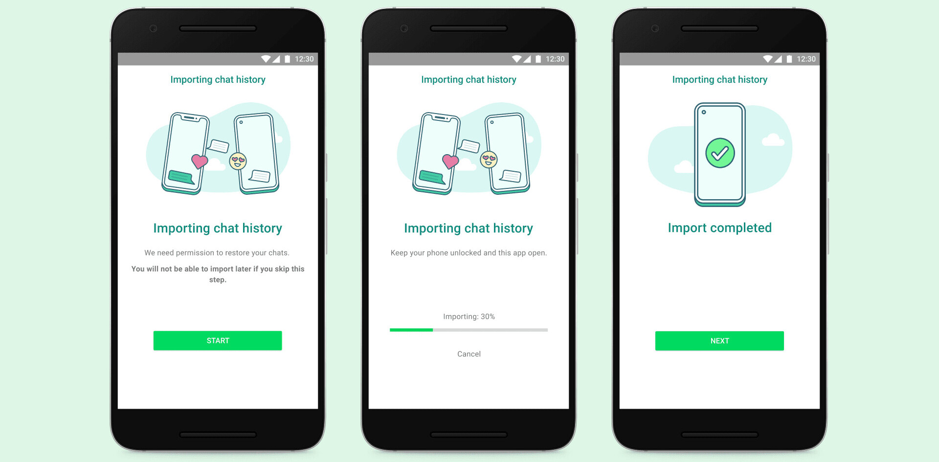 WhatsApp just made it easy to switch between iOS and Android