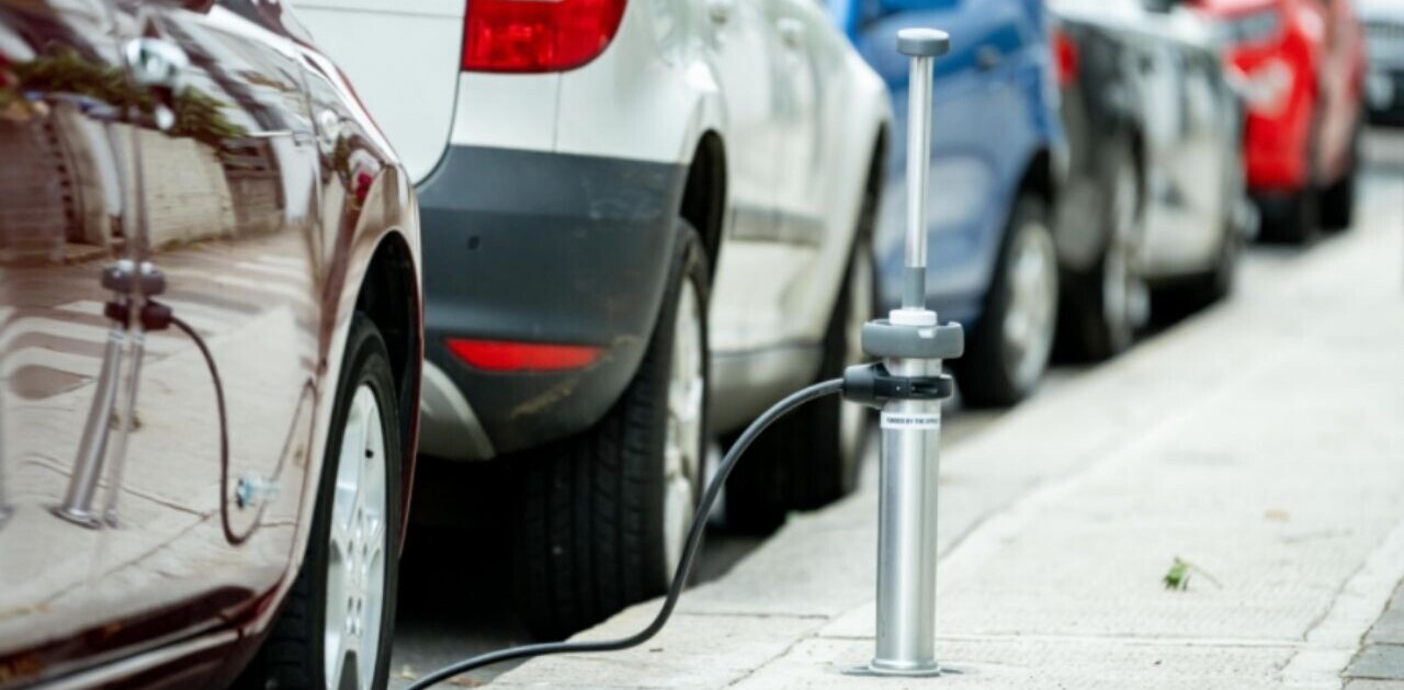 London is getting slick EV chargers that vanish from sight when not in use