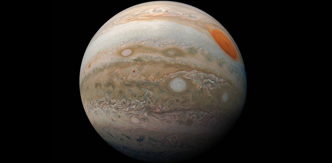 NASA’s Juno mission reveals the depth and structure of Jupiter’s colorful bands and shrinking red spot