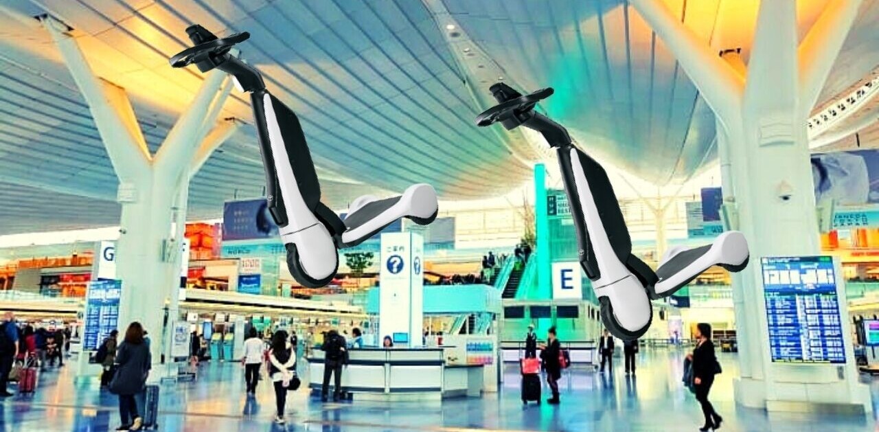 Toyota unveils three-wheeled escooter for walking areas —  Segway style