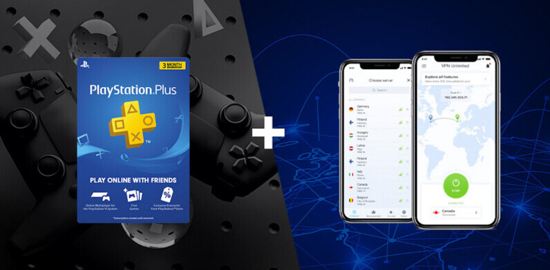 Grab a year of PlayStation Plus and a lifetime of VPN Unlimited at a serious Black Friday price