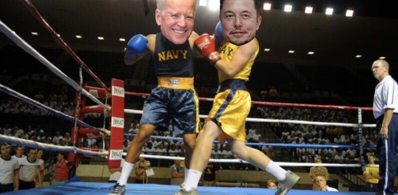 Musk and his mom go on anti-Biden Twitter rampage for ignoring Tesla