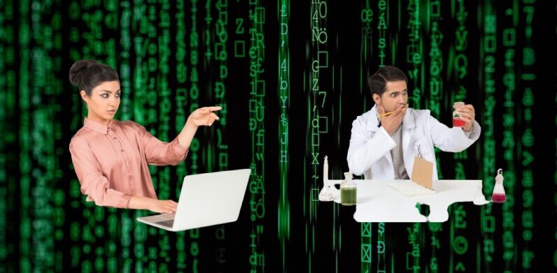 What the hell is the difference between a data analyst and a data scientist?