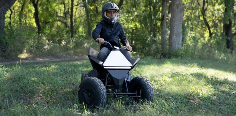 Tesla quietly launches an electric ATV for kids — just in time for the holidays?