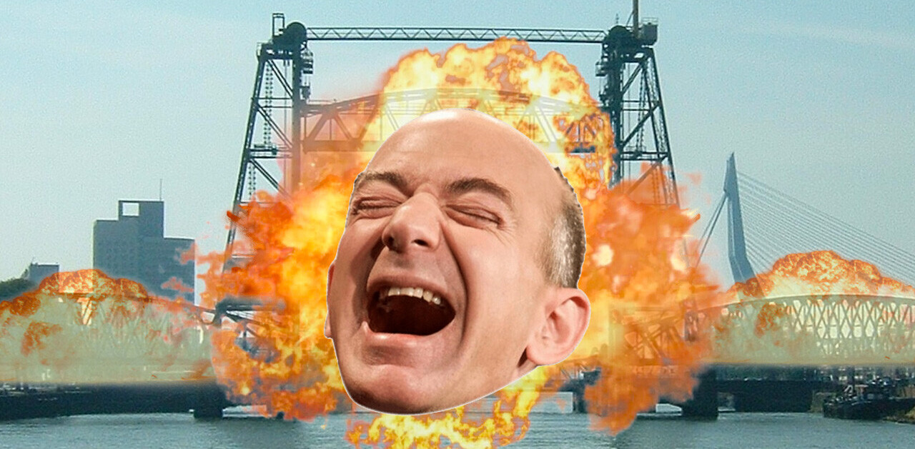 Good on Jeff Bezos for dismantling a historic bridge for his monster yacht