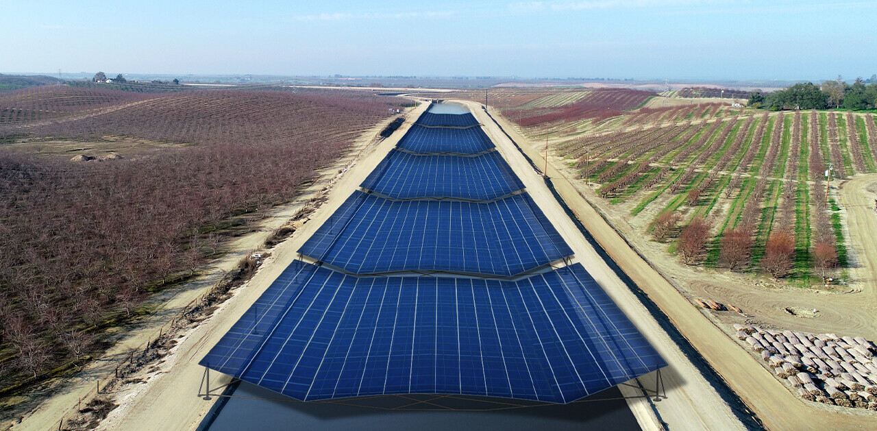 California launched the first solar canal panel — here’s why that’s a big win