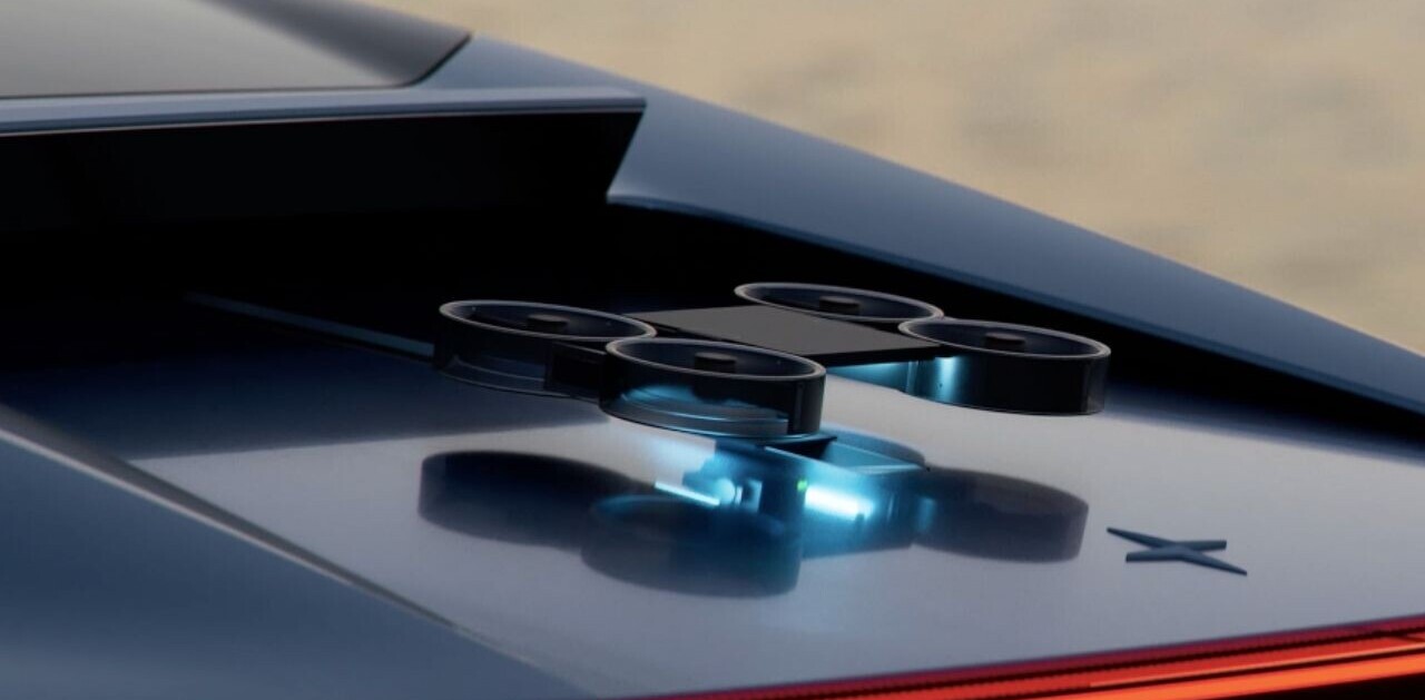 Polestar’s new concept car has a companion drone to film your rides