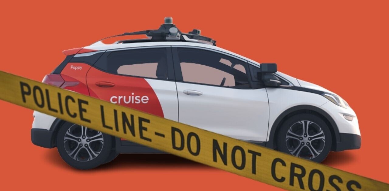 This robotaxi’s run-in with the cops is both funny and disturbing