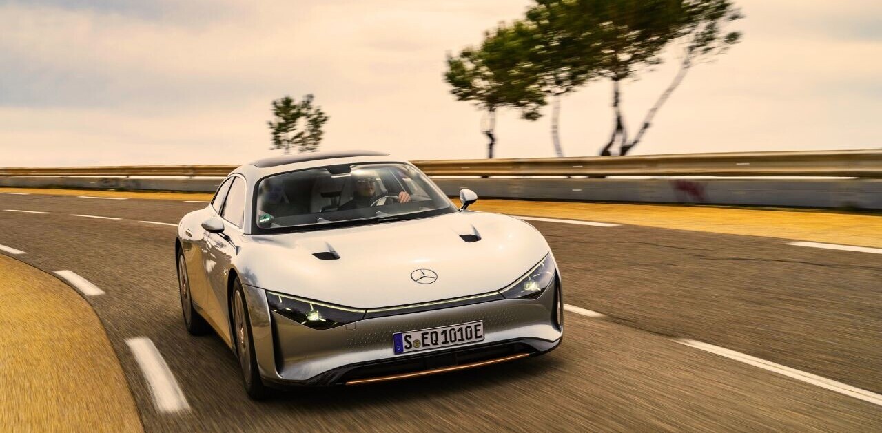 The Mercedes Vision EQXX brings us closer to 1000km-range EVs