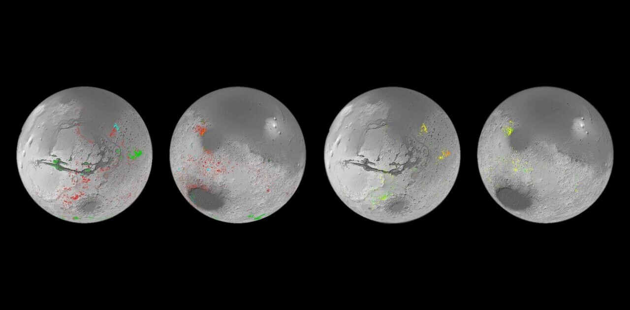 New water map of Mars reveals potential landing spots on the red planet