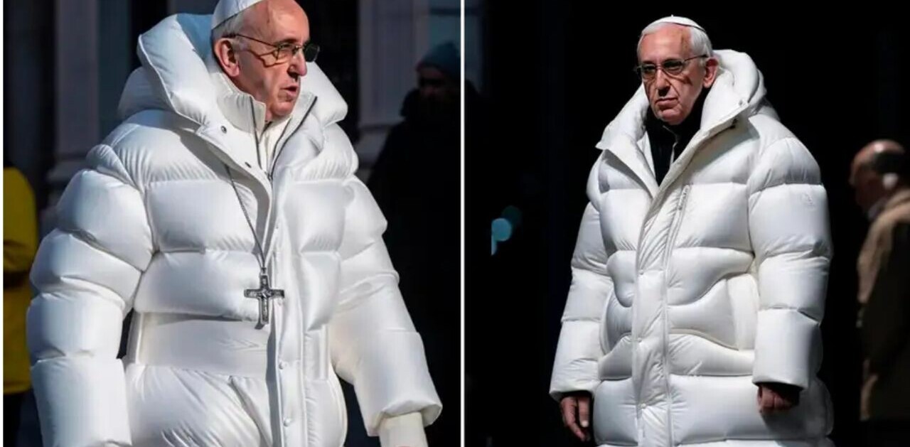 Opinion: The AI pope coat is the shape of hyperreality to come