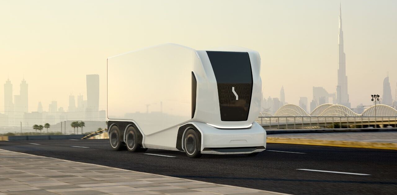 Einride brings its futuristic electric self-driving trucks to the UAE