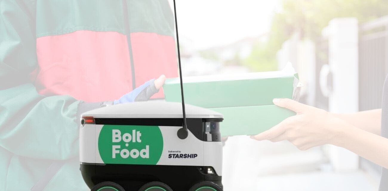 Mobility giant Bolt adopts self-driving Starship robots for food delivery