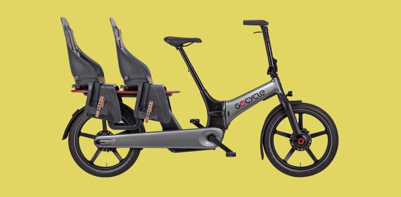 Gocycle releases first pics of F1-inspired folding cargo ebikes