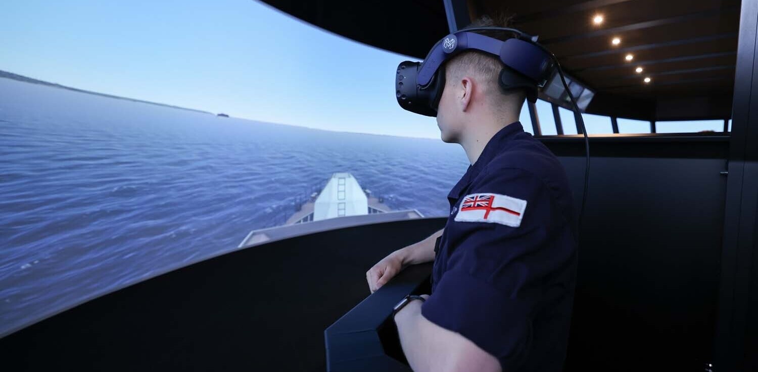 British Navy taps VR to train sailors in warship navigation