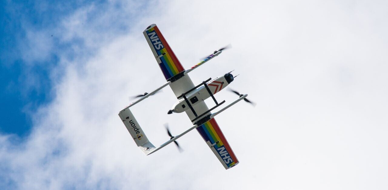 NHS flies blood packs by drone beyond the line of sight in UK first