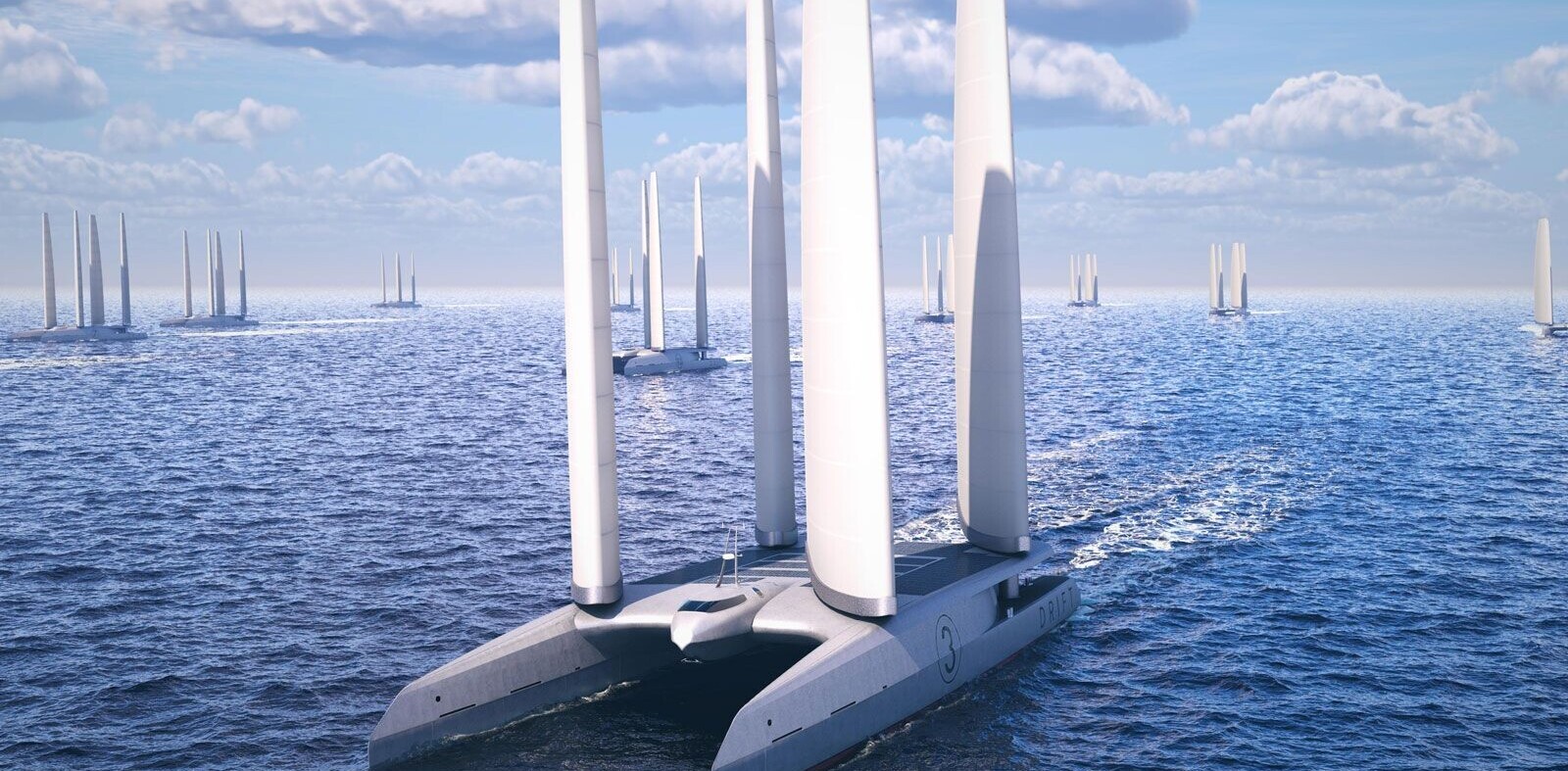 This autonomous yacht is a mobile green hydrogen factory