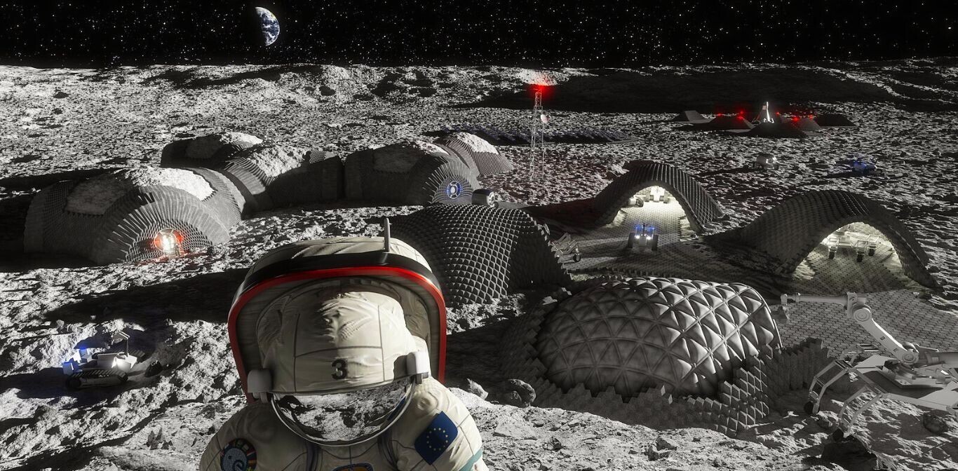 Solar panels made from moon dust could power future lunar colonies