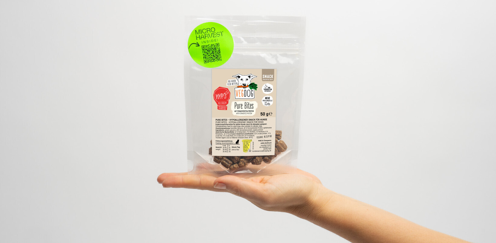 A Lisbon lab is turning dead bacteria into dog treats. Next up: Human snacks