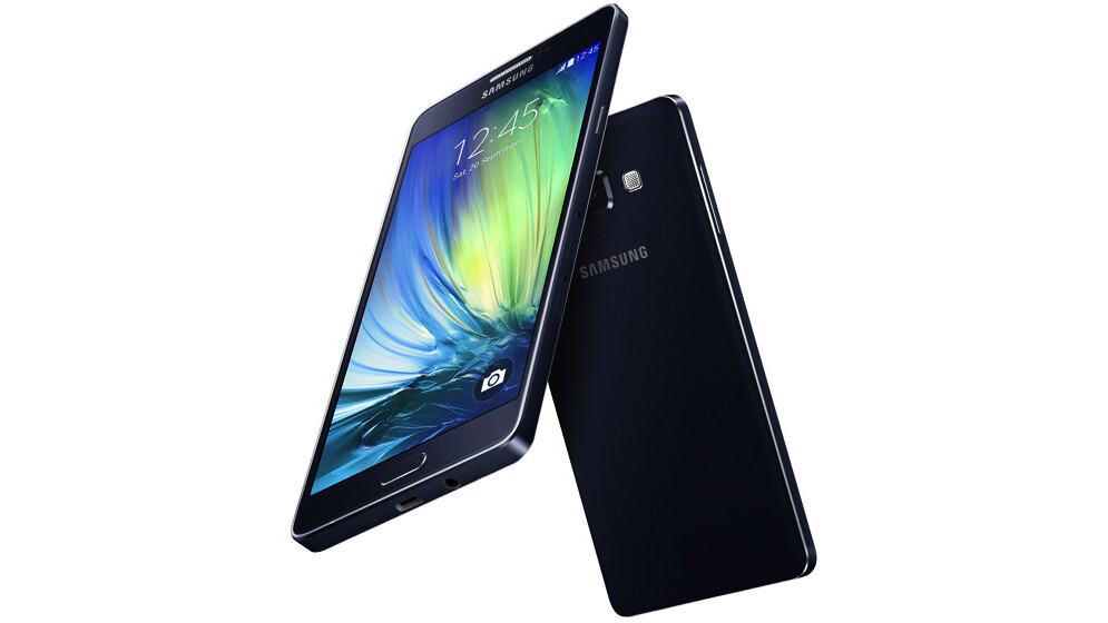 Samsung’s Galaxy A7 is a slim mid-range Android KitKat performer