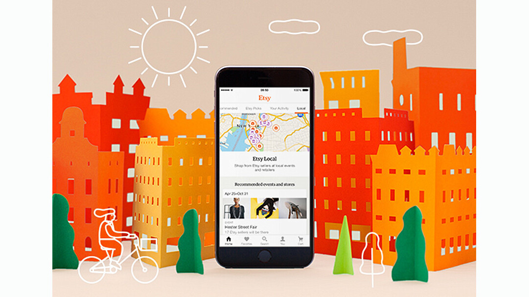Etsy’s updated mobile app lets you locate local artisans on-the-go