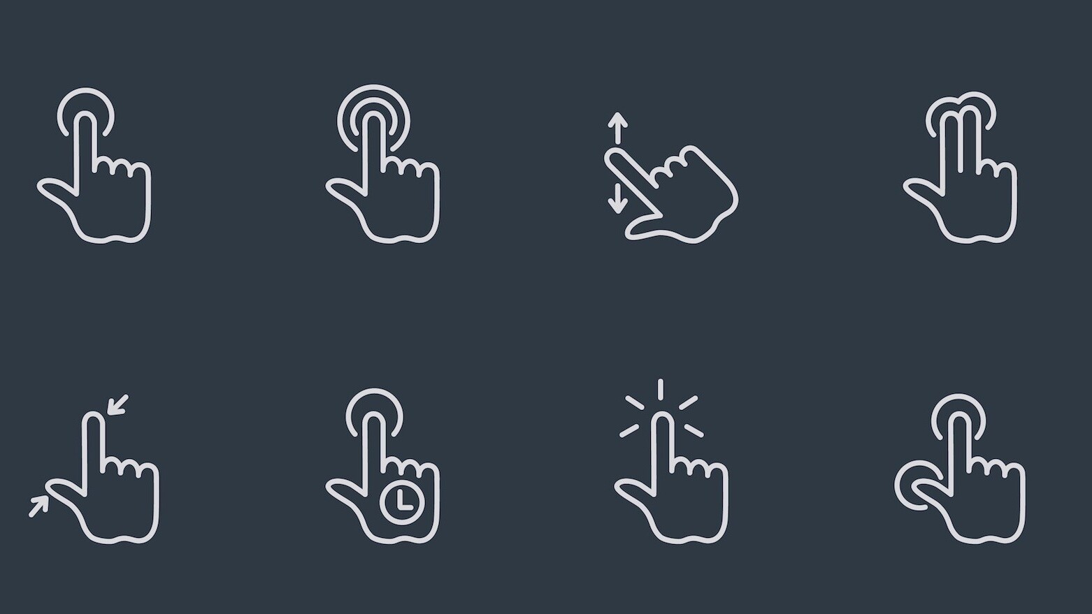 How to implement gestures into your mobile design