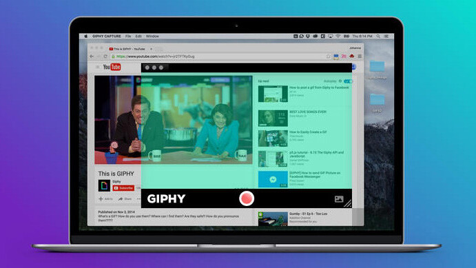 Giphy’s new Mac tool lets you capture HD GIFs from any app on your desktop