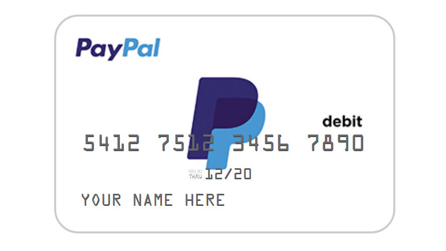 PayPal wants to give you a debit and ATM card