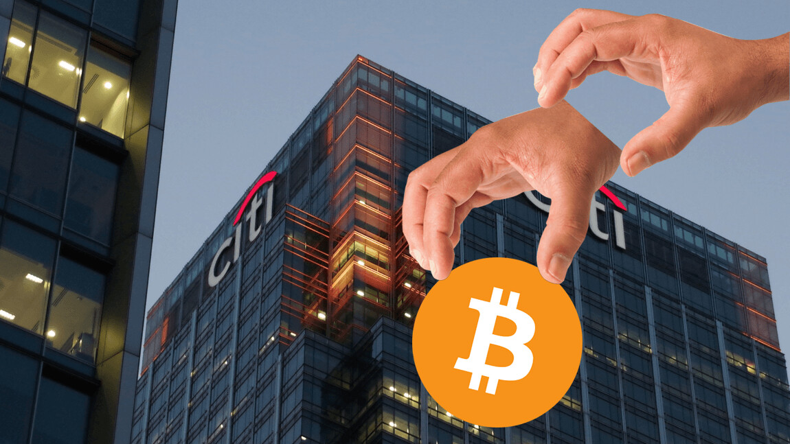 Citigroup is making cryptocurrency investments less risky for Wall Street
