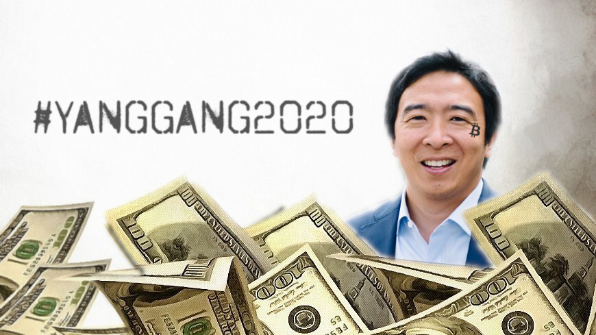 Here’s how much ‘Bitcoin Twitter’ loves presidential candidate Andrew Yang
