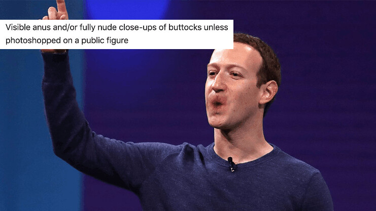 A close reading of Facebook’s wild nudity and sex guidelines