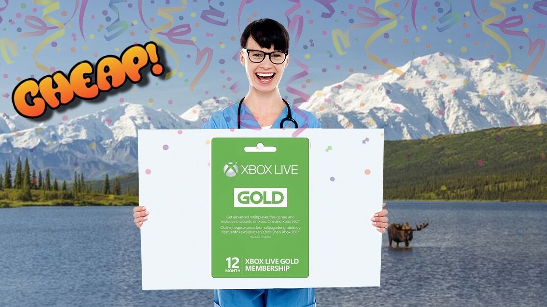 CHEAP: Get yelled at by teens on Xbox LIVE now a 12-month Gold Membership is only $50