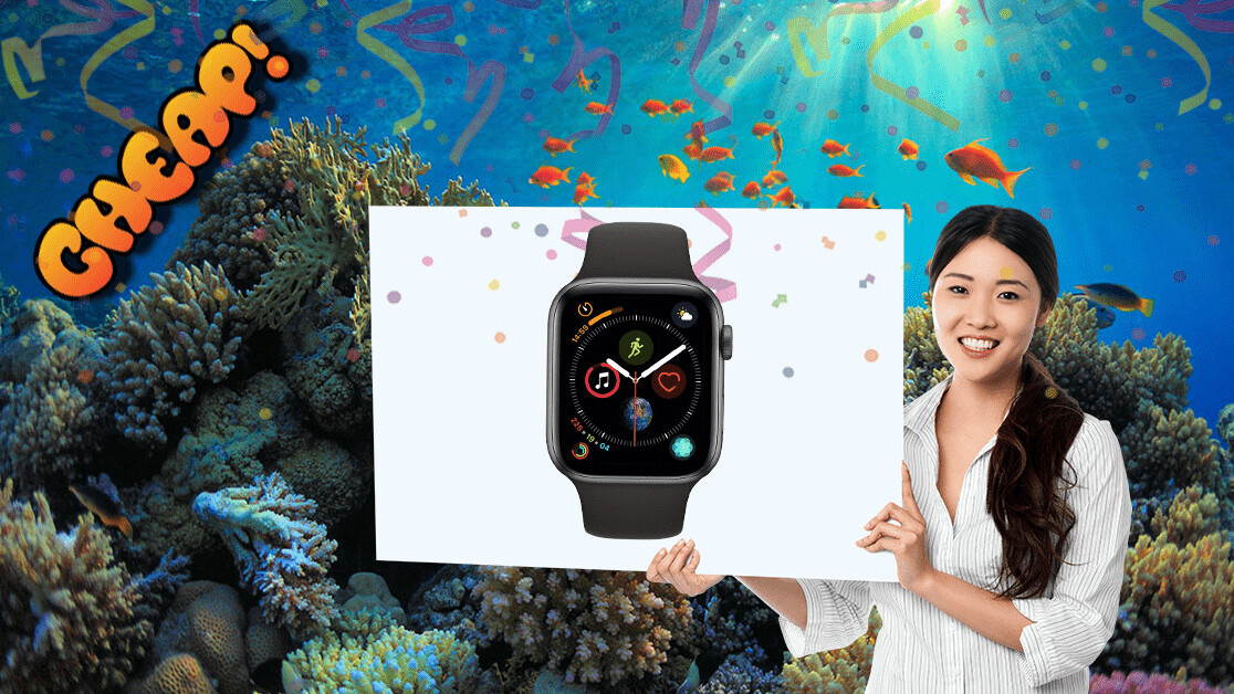 CHEAP: What? A 44mm Apple Watch 4 for $379? Don’t mind if I do
