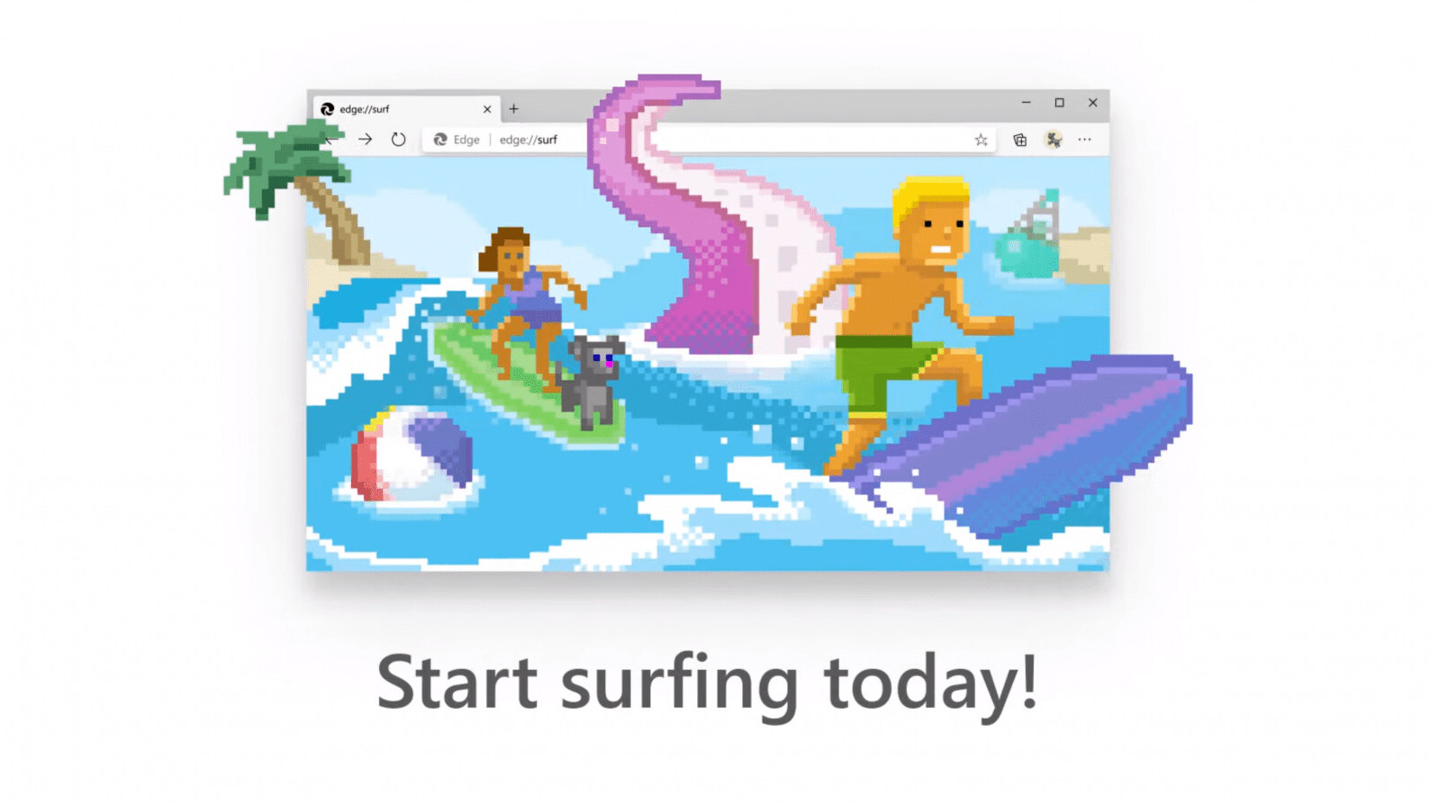 Microsoft brings Edge’s hidden Surf Game to everyone
