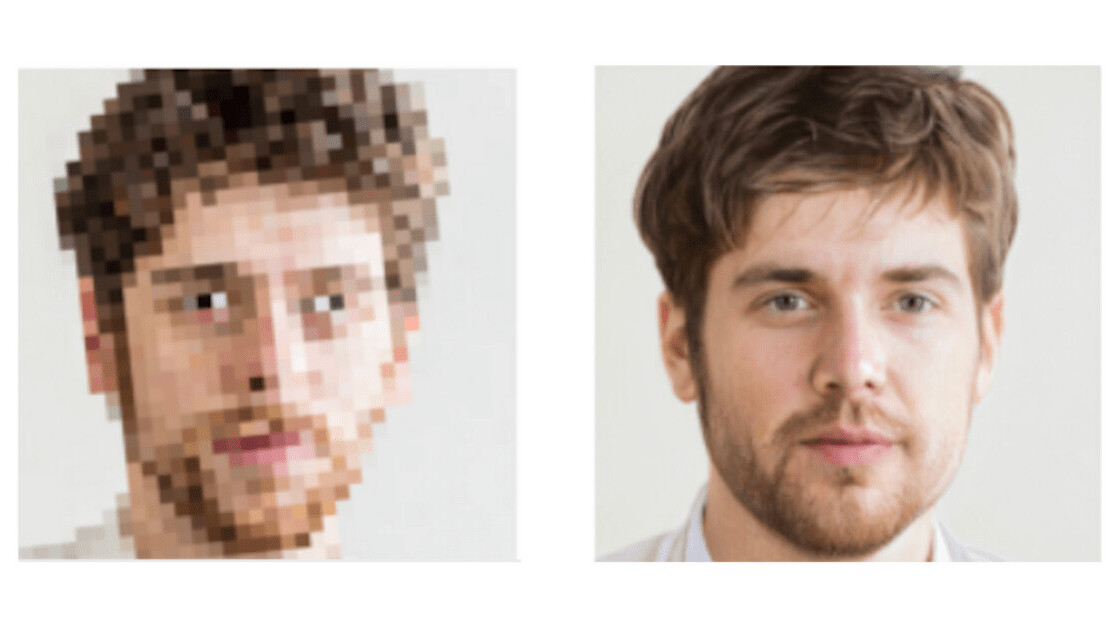 This AI turns your blurry photos into creepy HD faces