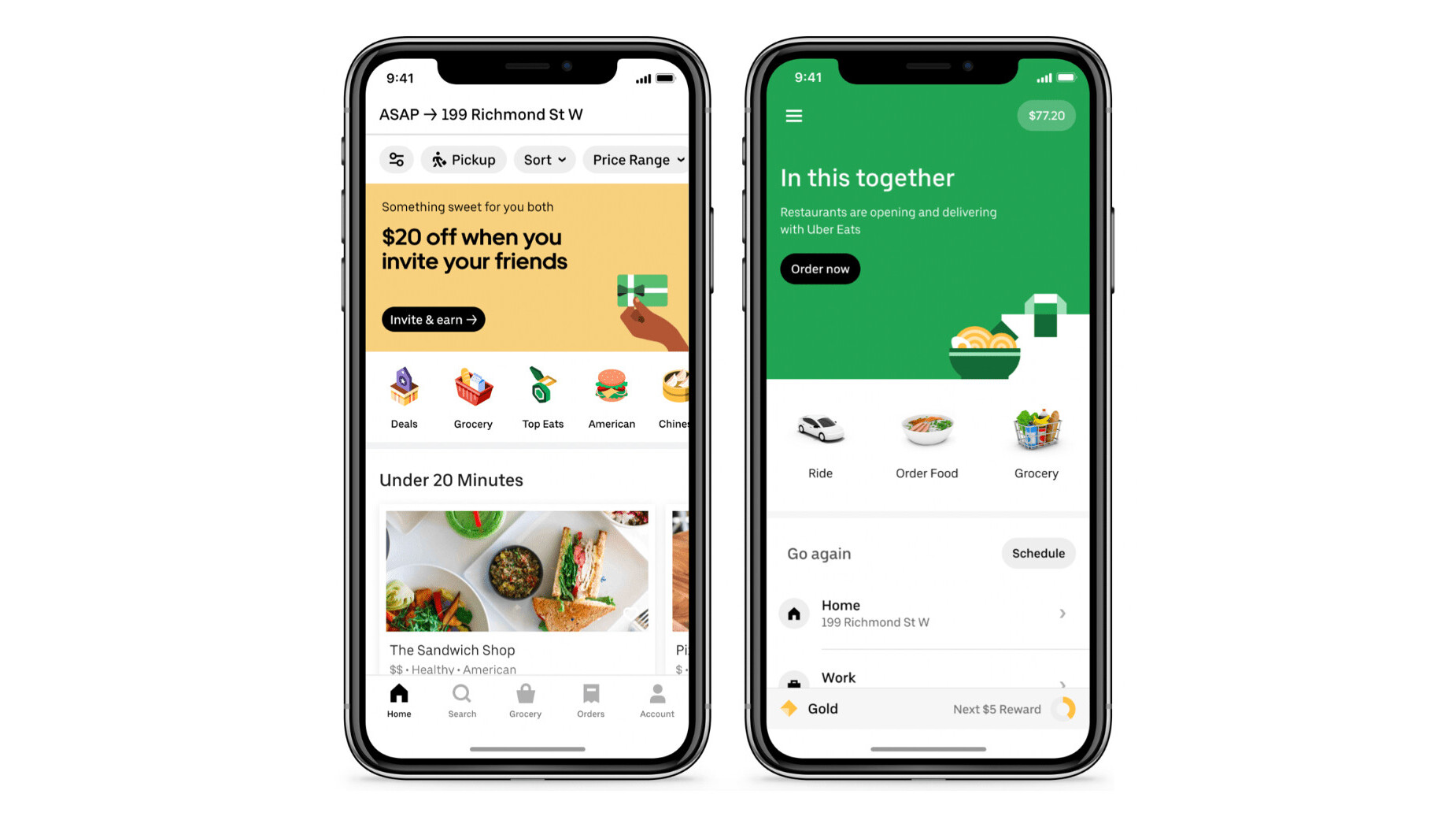 Uber officially launches its grocery delivery service