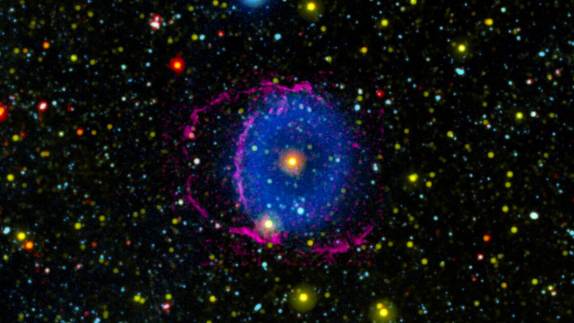 Spooky space: Blue ring nebula reveals the secrets of binary stars