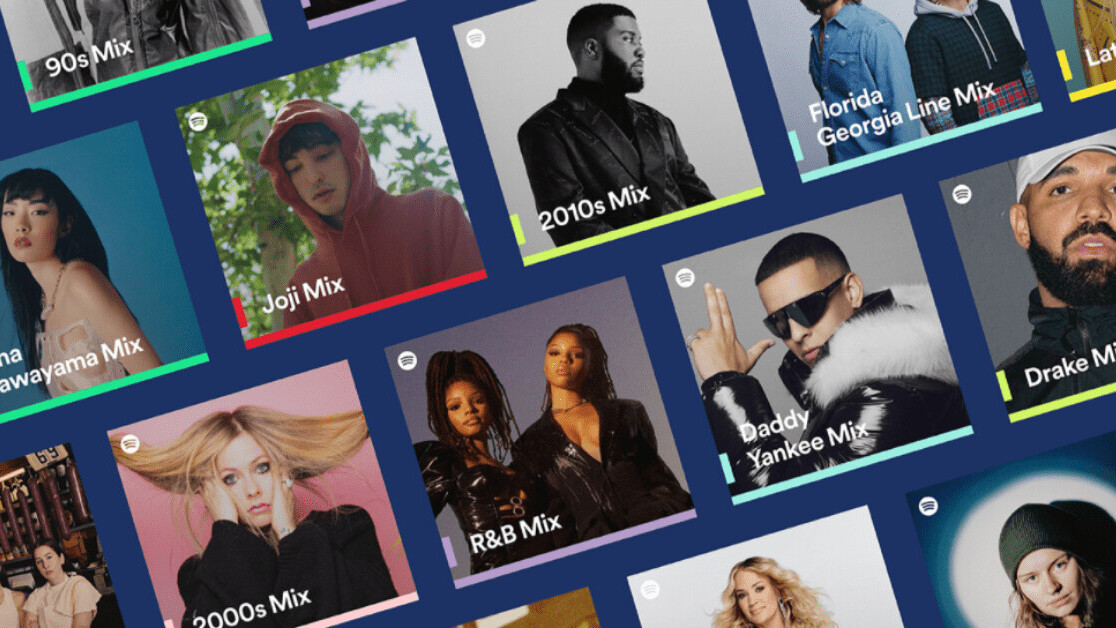Spotify has launched a trio of new personalized playlists