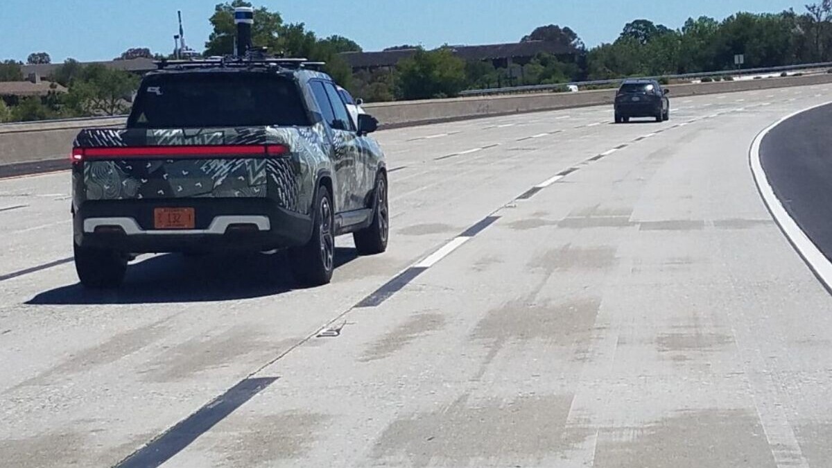 Rivian R1T’s been spotted with a LiDAR rig — is this Driver+ related?
