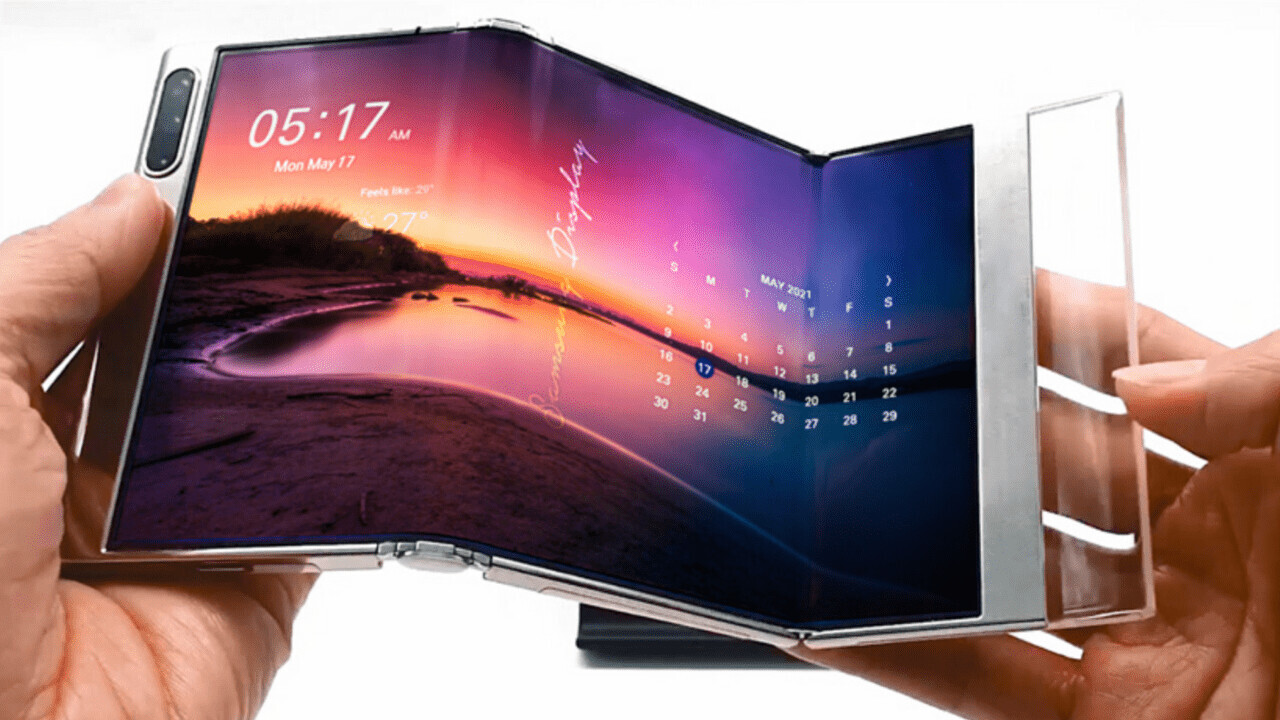 Feast your eyes on Samsung’s next-gen foldable and slidable displays