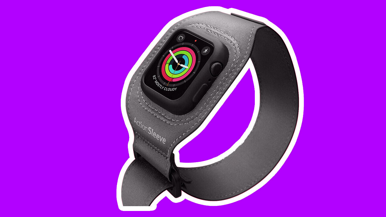 This exercise armband will stop you ruining your fancy Apple Watch straps