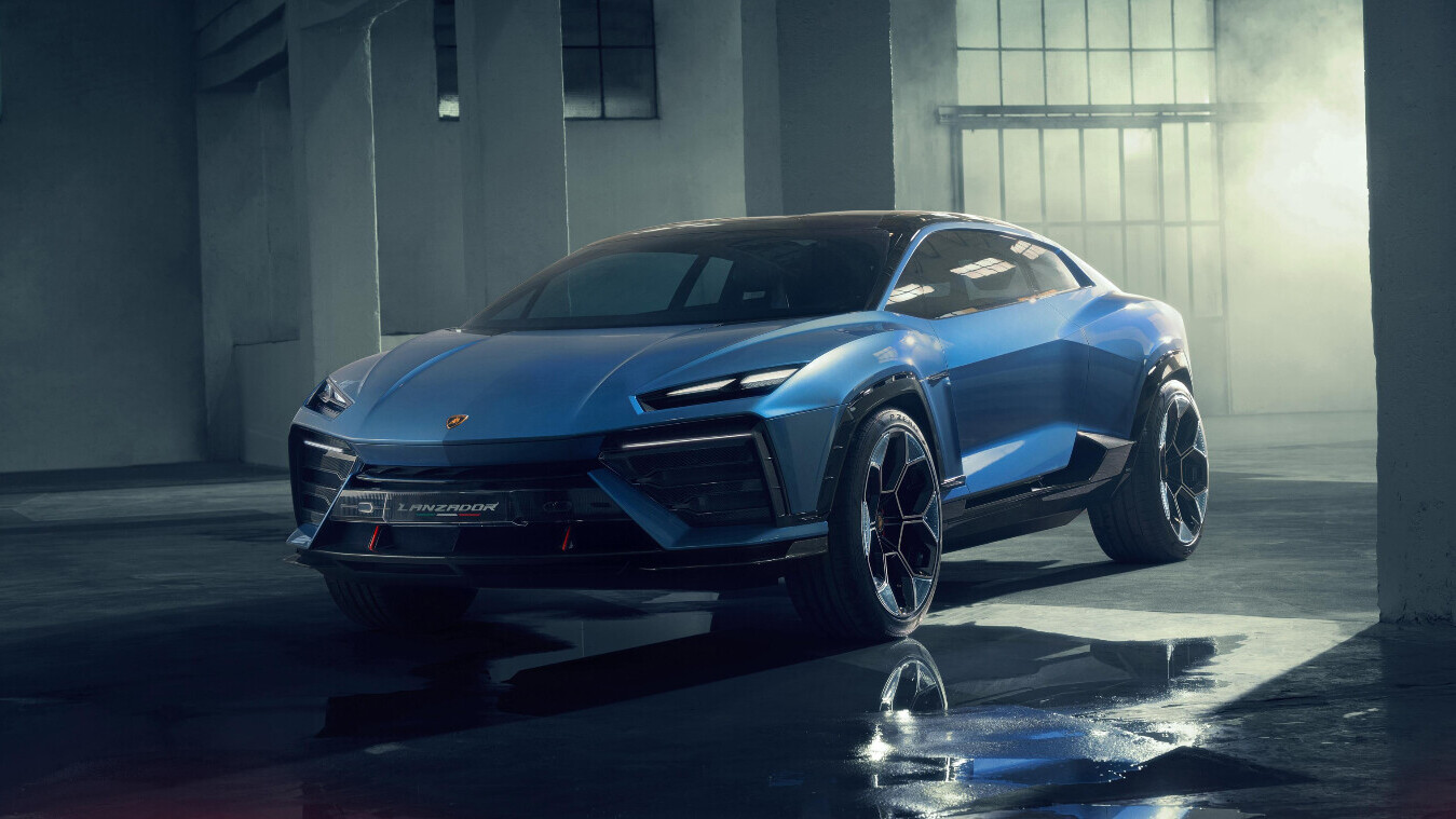 Lamborghini’s new electric car concept was inspired by spaceships