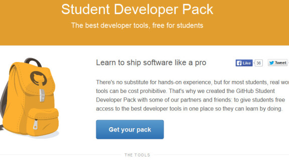 GitHub's Student Dev Pack Gets Visual Studio Community 2013