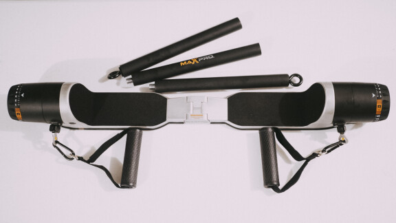 Review: The MaxPro is a gym that fits in a backpack with one big quirk