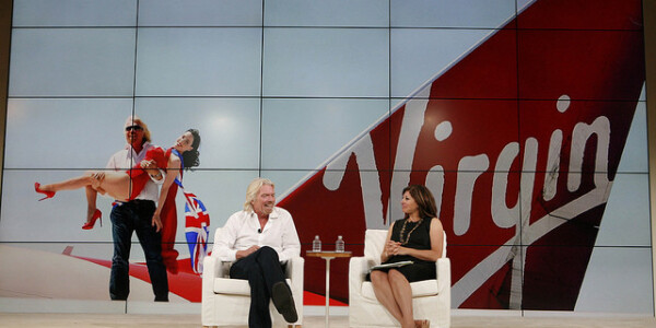 Virgin Founder Richard Branson says thumbs up to social media