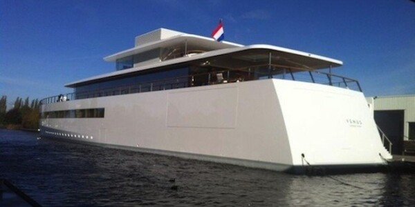 Steve Jobs’ gorgeous, high-tech yacht designed by Philippe Starck makes its debut