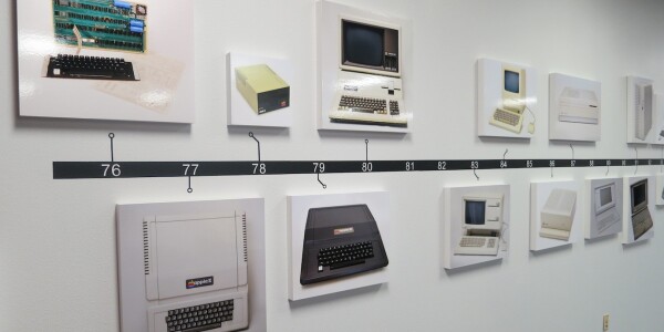 A preview of the Apple Pop-Up Museum, 6,000 sq. ft of company history and hardware