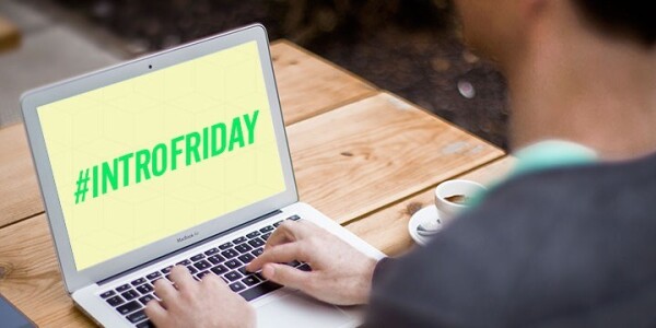 Cold-call networking is hard: Take the #IntroFriday challenge